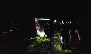 Spontaner Nachttauchgang am Grienenbergsee