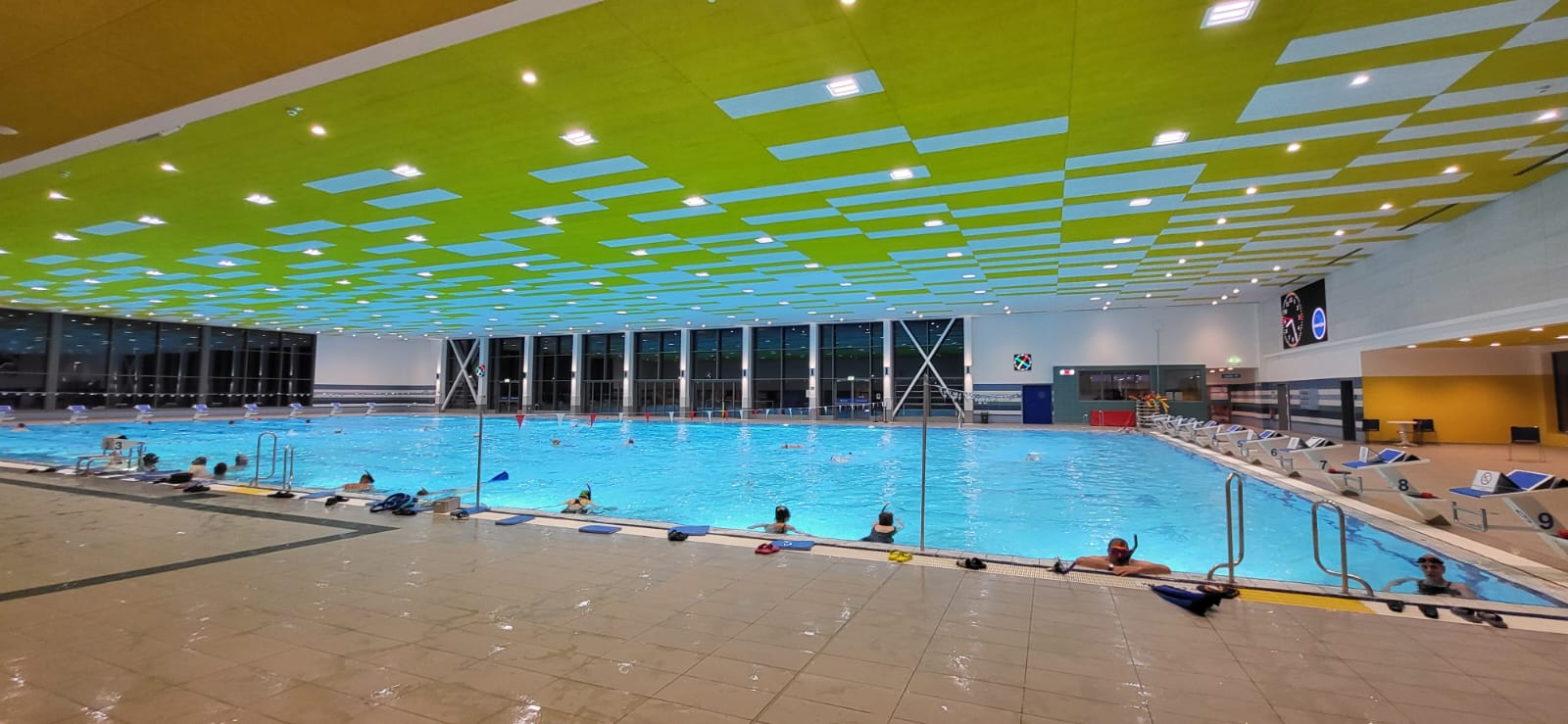 Schwimmbadtraining im Horner Bad